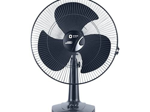 ORIENT TABLE FAN-TABLE 27 TRENDZ 400W ELECTRIC BLUE
