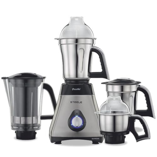 PREETHI MIXER GRINDER - STEEL SUPREME-5 YMW