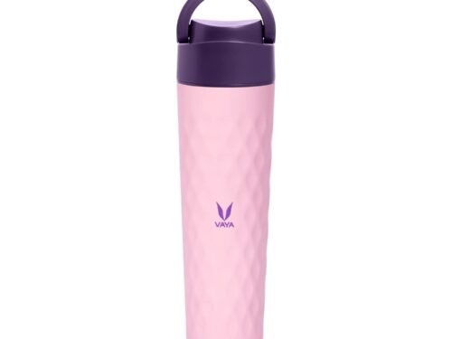 VAYA DRYNK WITH LOOP LID 600ML (PINK)