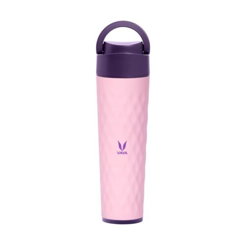 VAYA DRYNK WITH LOOP LID 600ML (PINK)