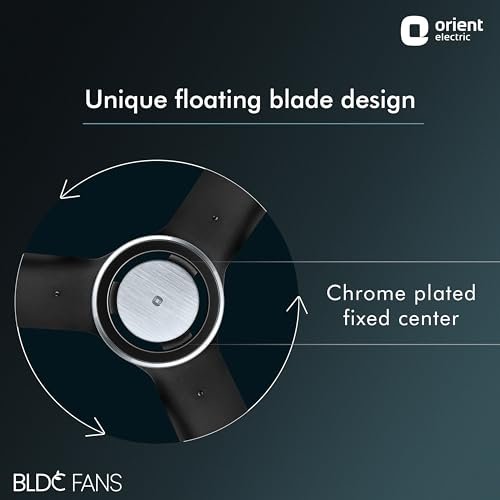 ORIENT CEILING FAN-I-FLOAT IOT 1200MM COSMOS BLACK - Image 4