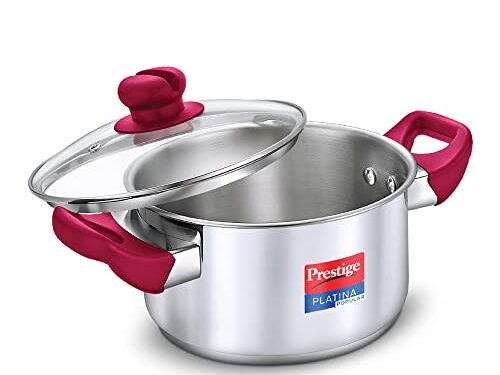 PRESTIGE CASSEROLE-PLATINA POP 180MM W/LID