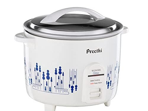 PREETHI RICE COOKER- GLITTER 1.0 LTR (SINGLE PAN)
