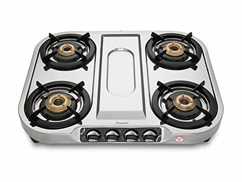 PREETHI GAS STOVE-SHINE 4B SS