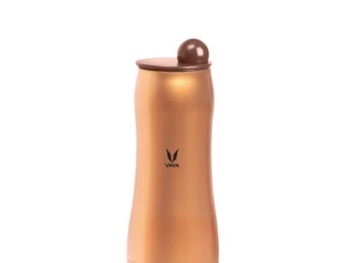 VAYA DRYNK WITH GLOBE LID-900ML (SAFFRON)