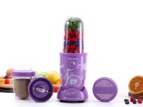 WONDERCHEF NUTRIBLEND-2JAR 400W PURPLE