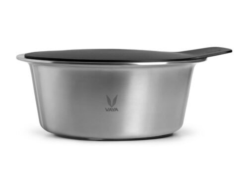 VAYA SERVEWARE STACK LID 2000ML (CHROME SILVER)