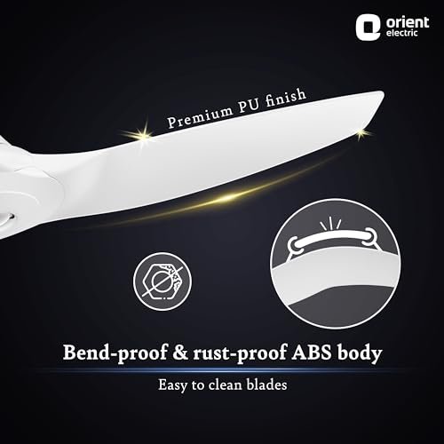 ORIENT CEILING FAN-AEROQUIET BLDC 1200MM WHITE - Image 6