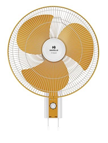 HAVELLS  WALL FAN-MARVEL WIND FS WHITE YELLOW 400MM