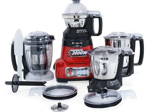 PANASONIC MIXER GRINDER MX AE475 RED