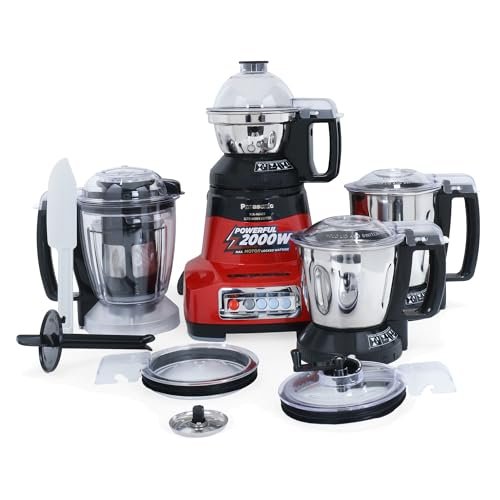 PANASONIC MIXER GRINDER MX AE475 RED