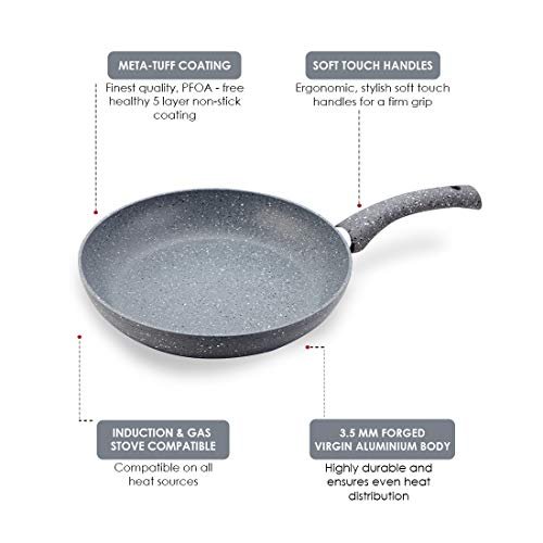 WONDERCHEF FRY PAN-GRANITE FRY PAN 240MM GREY - Image 4