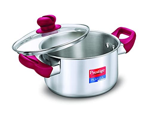 PRESTIGE CASSEROLE-PLATINA POP 220MM W/LID
