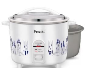 PREETHI RICE COOKER- GLITTER 1.8 LTR (DOUBLE PAN)
