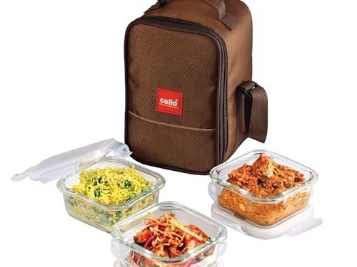 CELLO LUNCH BOX-QUBE SQUARE