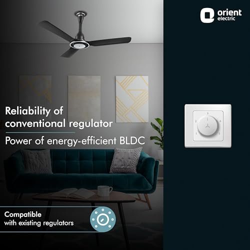 ORIENT CEILING FAN-I-FLOAT IOT 1200MM COSMOS BLACK - Image 3