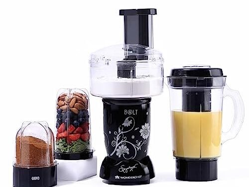 WONDERCHEF NUTRIBLEND-BOLT FP 600W BLACK