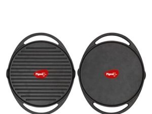 PIGEON IMPERI CAST IRON DOUBLE SIDE TAWA 310MM