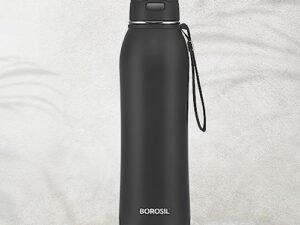 BOROSIL W/B-RIVERA 600ML BLACK
