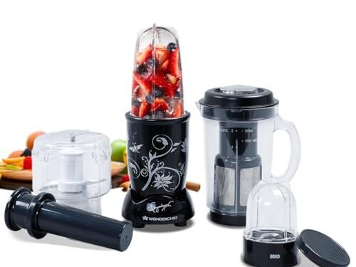 WONDERCHEF NUTRIBLEND-4JAR 400W BLACK