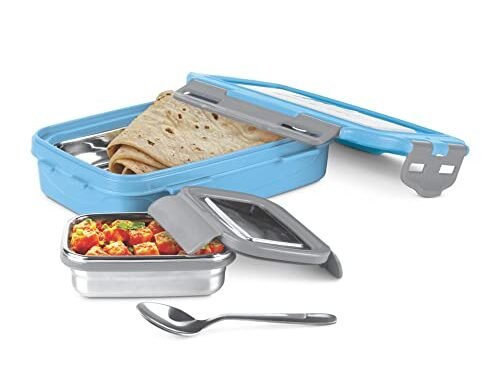 MILTON LUNCH BOX-STEELY SUPER DLX BIG