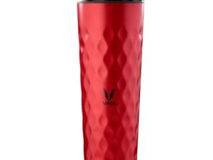 VAYA DRYNK WITH SIPPER LID 600ML (RED)