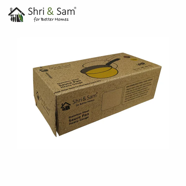 SHRI & SAM 430 PLAIN SAUCE PAN 18CM - Image 5