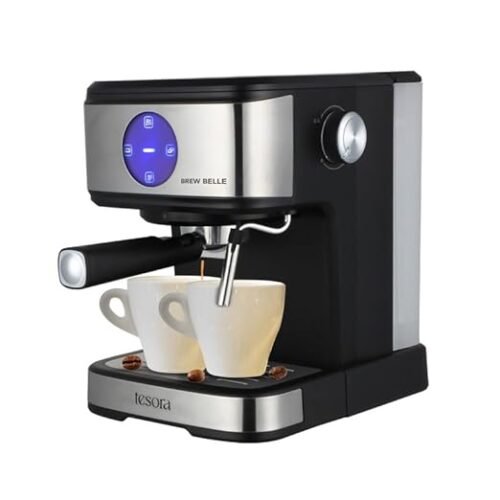 tesora espresso coffee machin ebrew belle