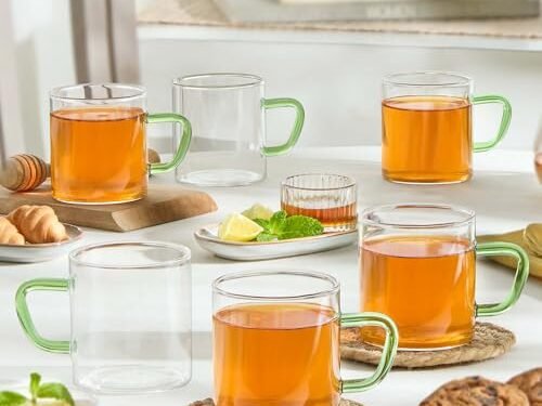 BOROSIL MUGS-VISION SO6 190ML GREEN