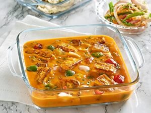 BOROSIL DISH-SQUARE DISH 1.6LTR W/H LID