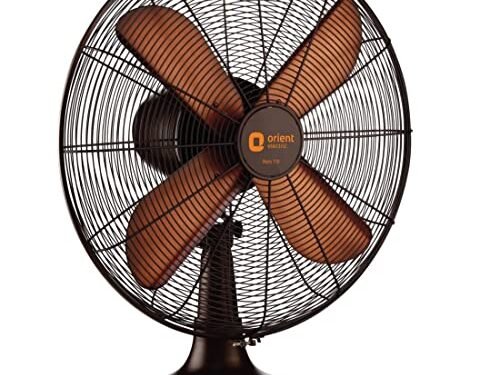 ORIENT TABLE FAN-RETRO RELIC 300W ANTIQUE BRASS