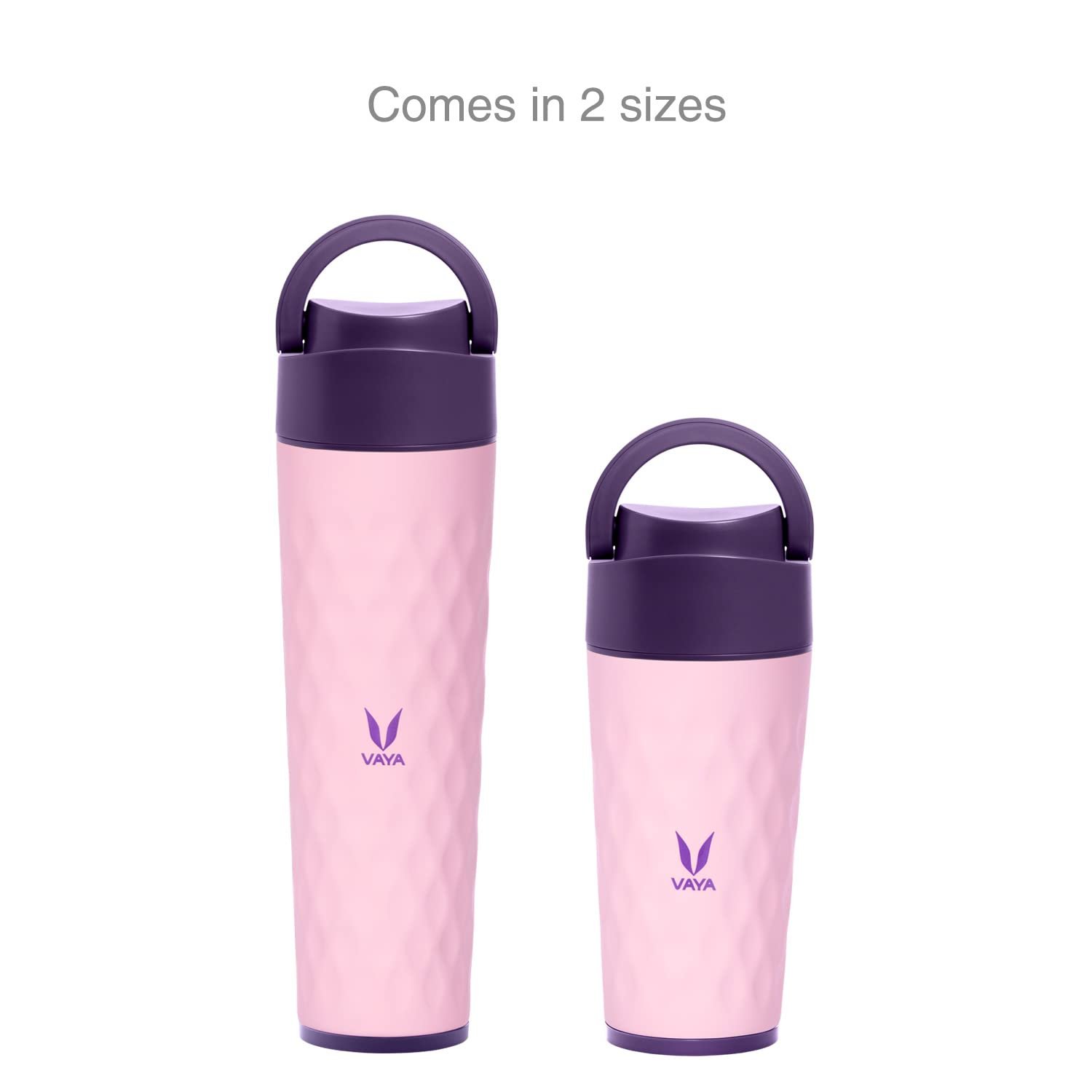 VAYA DRYNK WITH LOOP LID 600ML (PINK) - Image 3