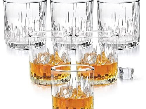TREO STEPS WHISKEY TUMBLER 330ML 6PCS SET