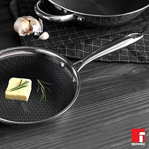 BERGNER FRYPAN-HITECH PRISM 280MM W/LID - Image 3