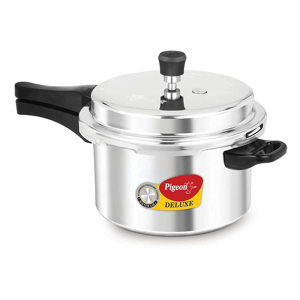 PIGEON DELUXE PRESSURE COOKER 5LTR OUTERLID - Image 5