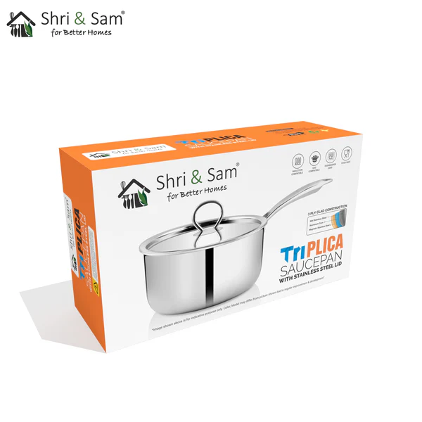 SHRI & SAM TRIPLICA SAUCEPAN 18 CM - Image 5