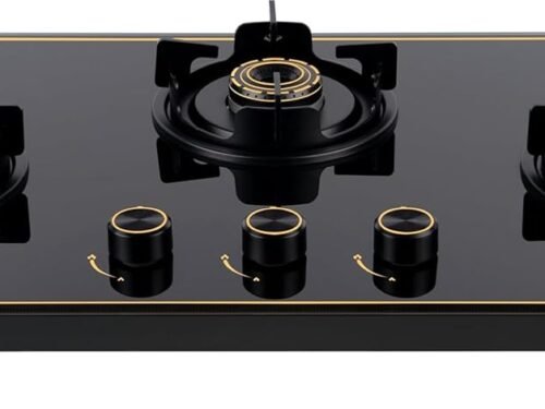 PIGEON GAS STOVE GLASSTOP INFINITY GOLD 3BR