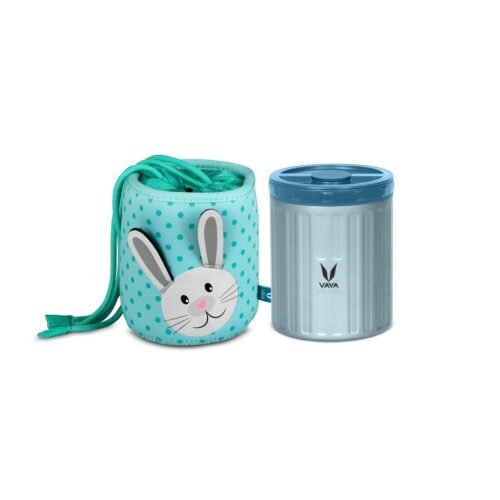 VAYA PRESERVE KIDS LUNCHKIT 500ML (BLUE WITH GOCHAMP BUNNY)