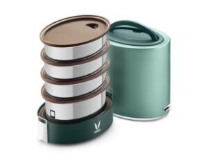 VAYA TYFFYNLYTE WITH POLISHED STAINLESS STEEL CONTAINERS 1300ML (GREEN)