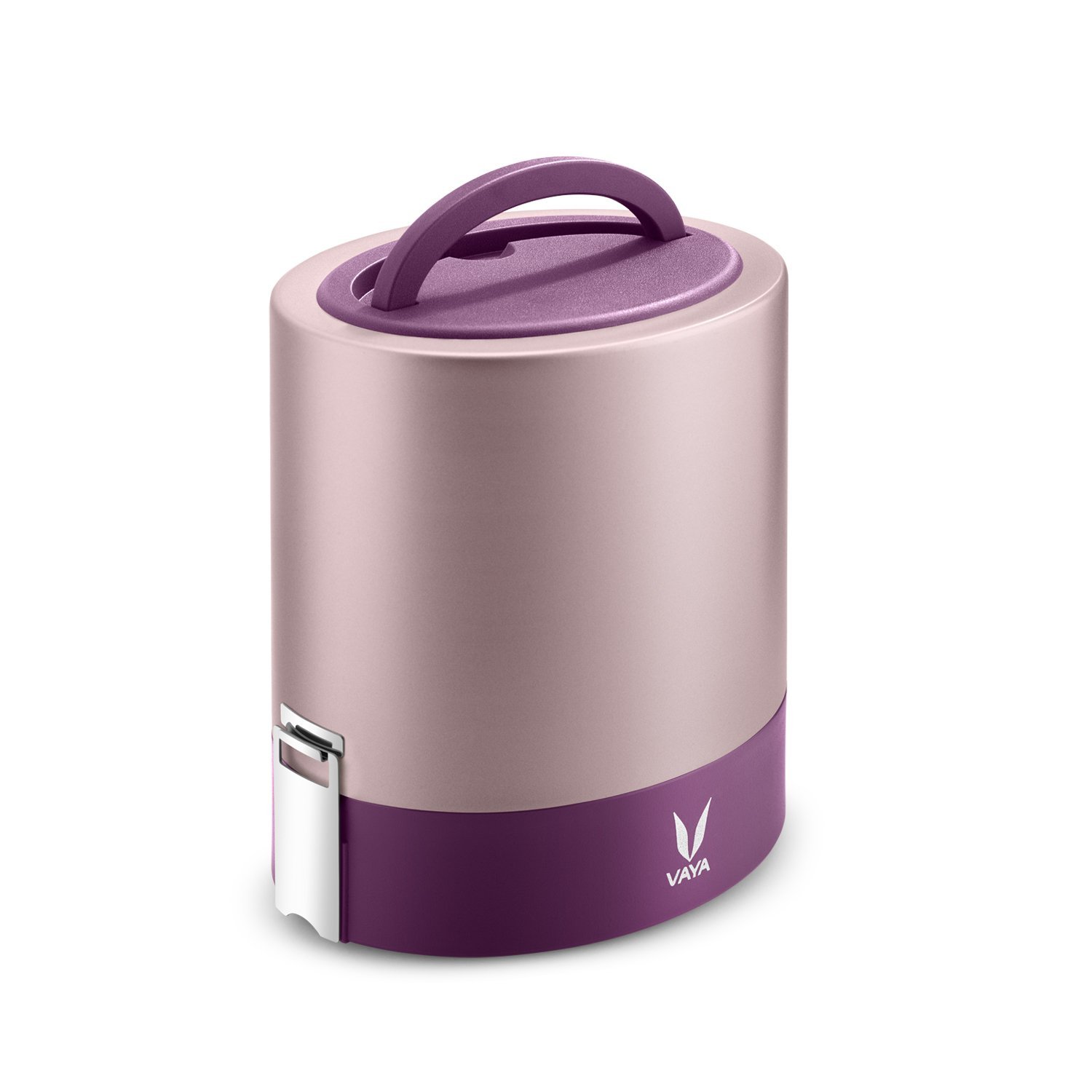 VAYA TYFFYNLYTE WITH POLISHED STAINLESS STEEL CONTAINERS 1000ML (PURPLE) - Image 3