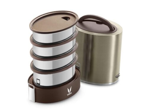 VAYA TYFFYNLYTE WITH POLISHED STAINLESS STEEL CONTAINERS 1300ML (GRAPHITE)
