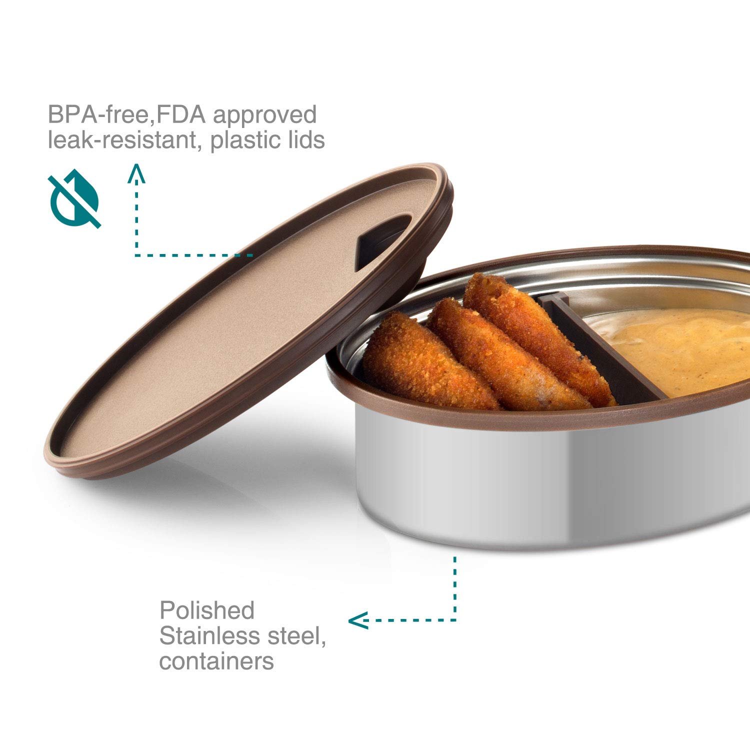 VAYA TYFFYNLYTE WITH POLISHED STAINLESS STEEL CONTAINERS 1300ML (GRAPHITE) - Image 4