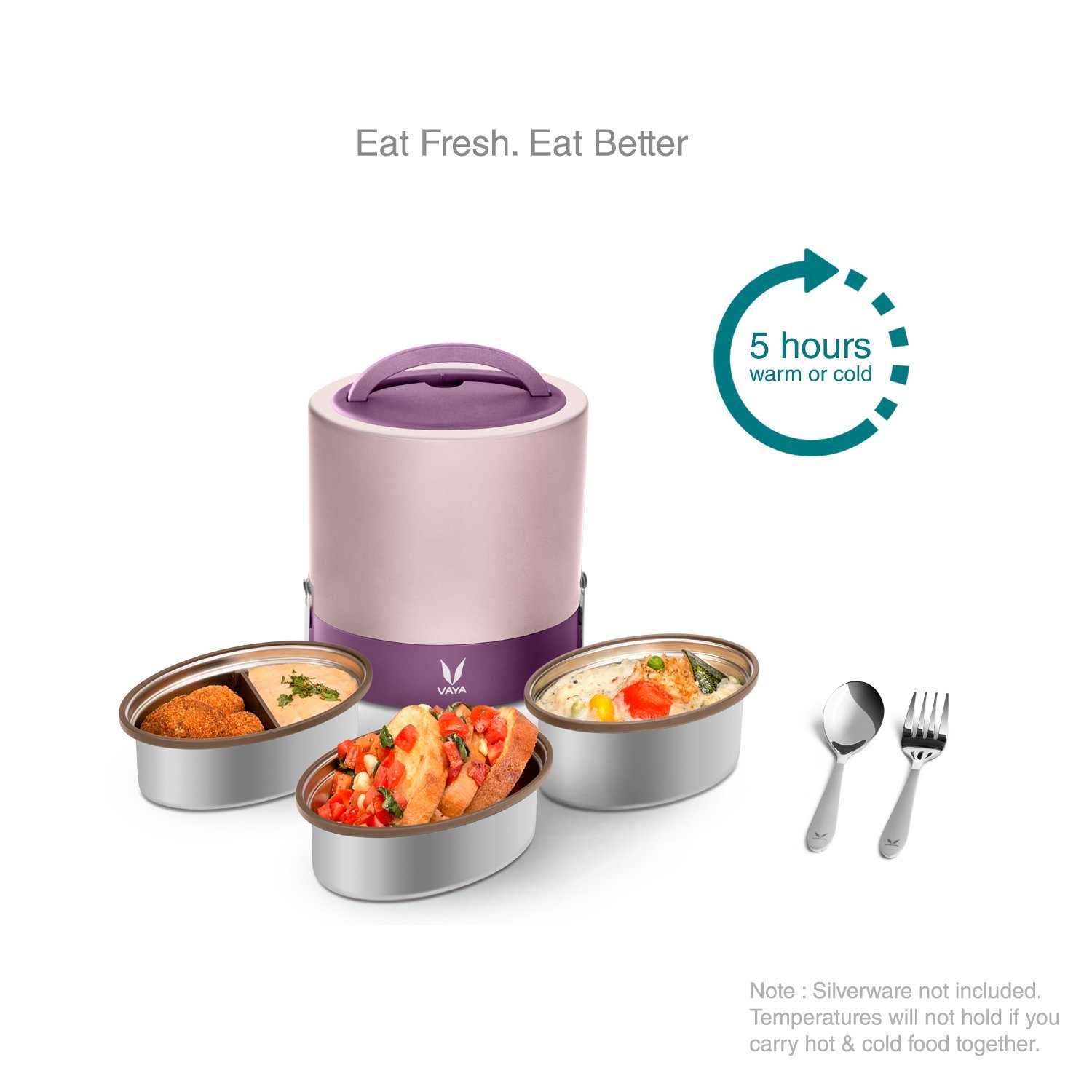 VAYA TYFFYNLYTE WITH POLISHED STAINLESS STEEL CONTAINERS 1000ML (PURPLE) - Image 4