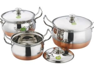 JVL ARMOR POT COPPER BOTTOM