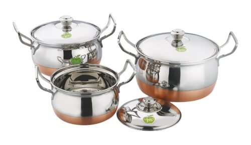 JVL ARMOR POT COPPER BOTTOM