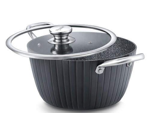 PRESTIGE CASSEROLE-HARD DURASTONE 240MM W/G LID