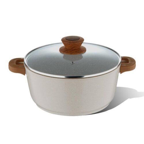 BERGNER CASSEROLE-NATURALLY CAST ALU 240MM W/LID