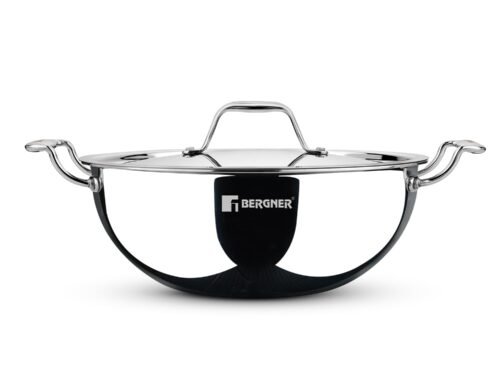 BERGNER DEEP KADAI-ARGENT TRIPLY 5.7LTR