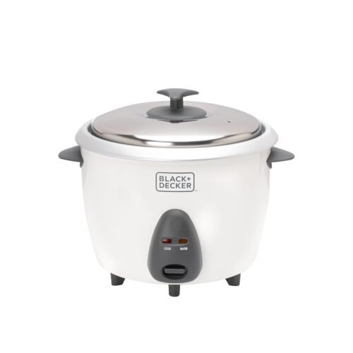 BLACK DECKER-RICE COOKER W/DOUBLE POT 1.8L-700W