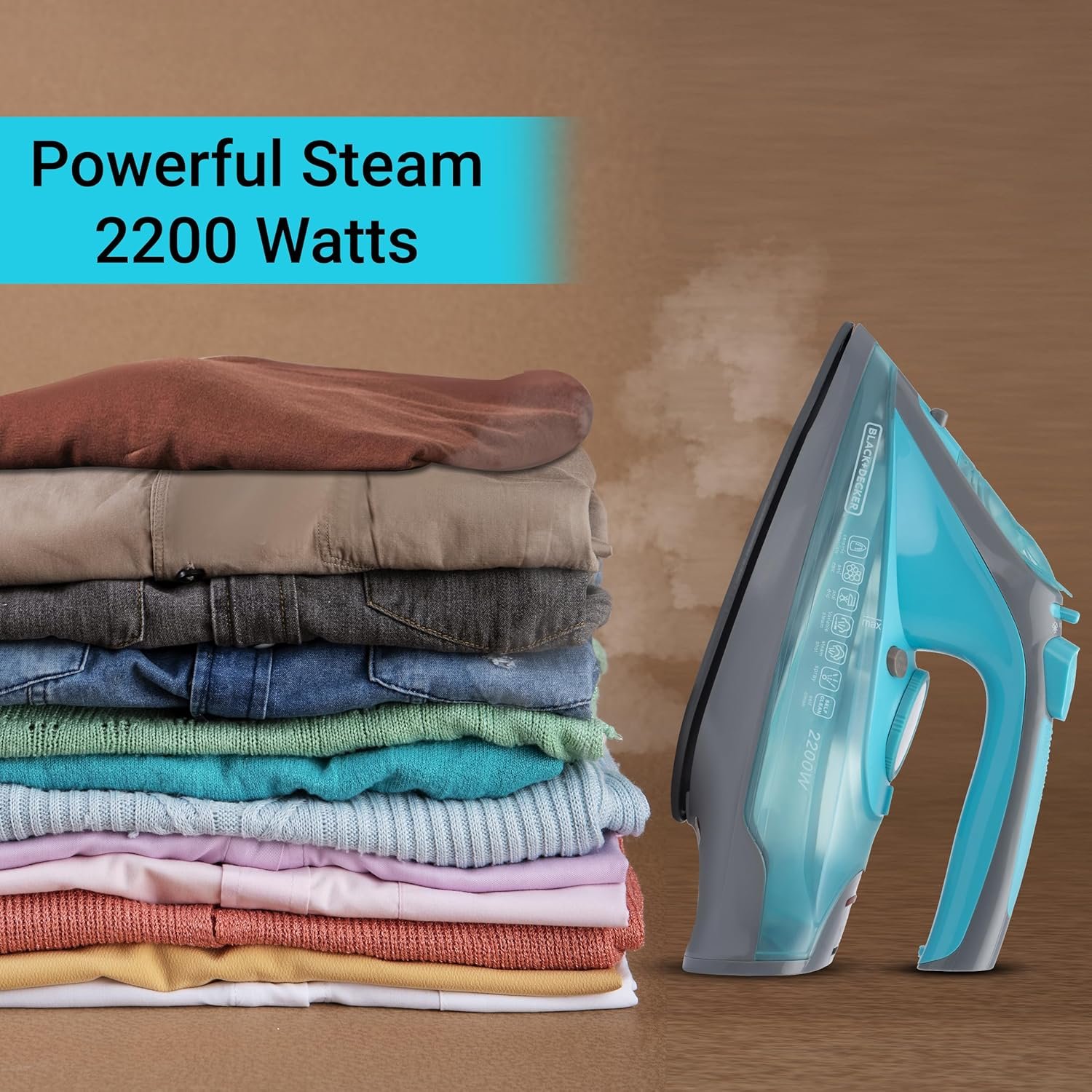 BLACK DECKER STEAM IRON 2200 W CORDLESS - Image 4